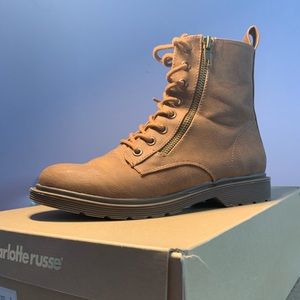 Charlotte Russe McKenzie Brown Boots